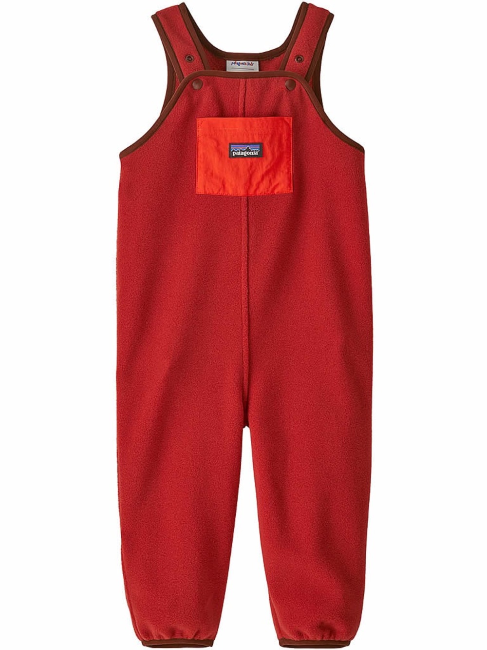 Patagonia Baby Synch Overalls, Amanita Red - 12-18 Months
